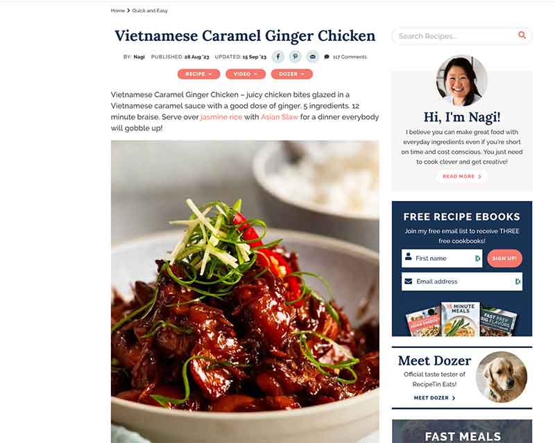 Vietnamese chicken screenshot Jose Mier Sun Valley, CA