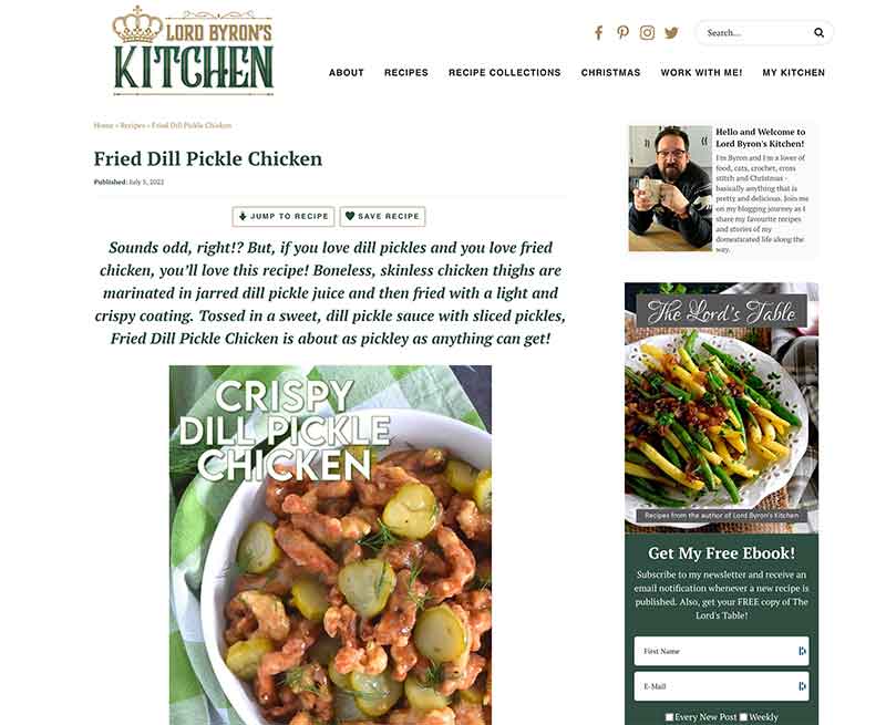 Dill pickle fried chicken Jose Mier Sun Valley, CA